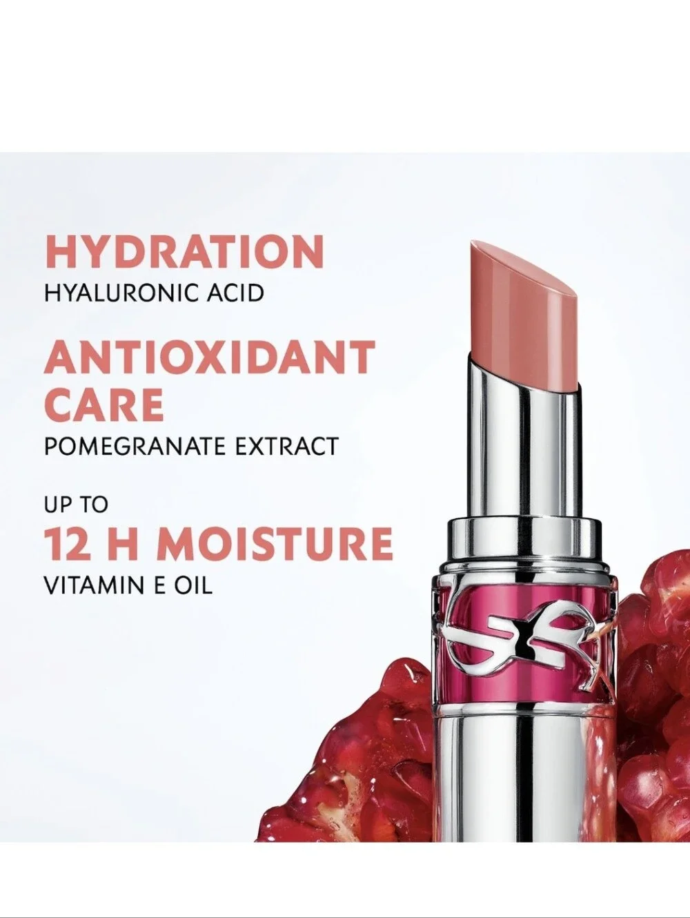 YSL Love Shine Candy Glaze Lip Gloss Stick: Watermelon High 16, .11oz (FS), NIB